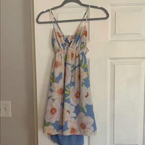 Forever 21 Blue Floral Dress